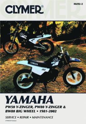 bokomslag Yamaha PW50/80 Y-Zinger & BW80 Big Wheel Motorcycle (1981-2002) Clymer Repair Manual