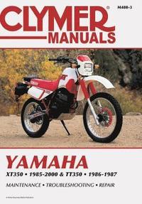 bokomslag Yamaha XT350 & TT350 Motorcycle (1985-2000) Service Repair Manual