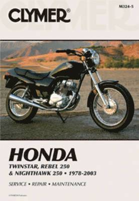 bokomslag Honda CM/CMX185 78-87, Rebel S/Hawk 91-03