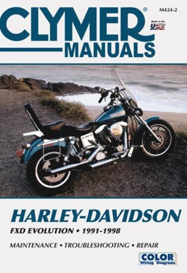 bokomslag Harley-Davidson FXD Evolution Motorcycle (1991-1998) Clymer Repair Manual