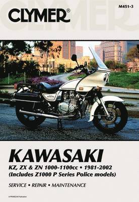 bokomslag Kawasaki KZ, ZX & Zn 1000-1100Cc