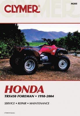 Haynes Publishing - Honda TRX450 Foreman Series ATV (1998-2004) Service Repair Manual, Häftad