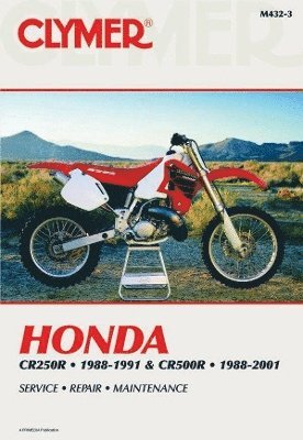 Honda CR250R (1988-1991) & CR500R (1988-2001) Motorcycle Service Repair Manual 1