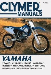 bokomslag Yamaha YZ400F, YZ426F, WR400F & WR426F Motorcycle (1998-2002) Service Repair Manual