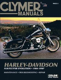 bokomslag Harley-Davidson Road King, Electra, Tour Glide, Low Rider Motorcycle (1984-1998) Clymer Repair Manual