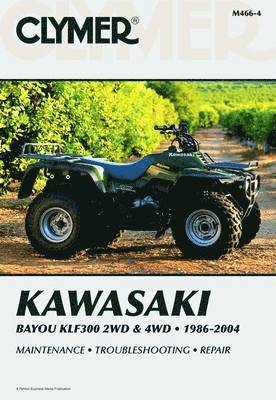 bokomslag Kawasaki Bayou KLF300 2WD (1986-2004) & 4WD (1989-2004) Service Repair Manual