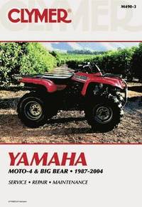 bokomslag Yamaha Moto-4 & Big Bear ATV (87-04) Clymer Repair Manual