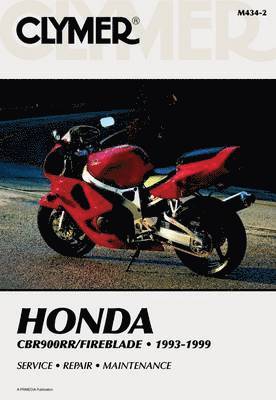 bokomslag Honda CBR900RR/Fireblade Motorcycle (1993-1999) Service Repair Manual