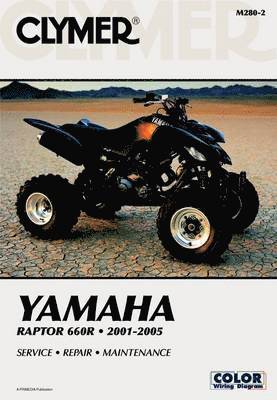 Clymer Yamaha Raptor 660R 2001-20 1