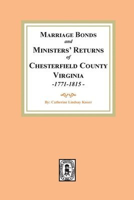 bokomslag Chesterfield County Marriages, Seventeen Seventy-One to Eighteen Fifteen