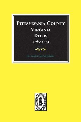 bokomslag Pittsylvania County, Virginia Deeds 1765-1774
