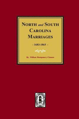 bokomslag North and South Carolina Marriage Records, 1683-1865