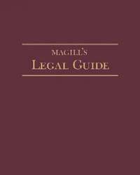 bokomslag Magill's Legal Guide