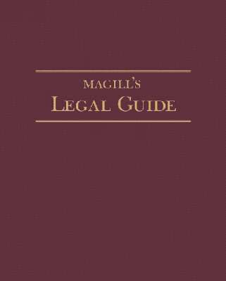 Frank N. Magill, R. Kent Rasmussen, Timothy L Hall - Magill's Legal Guide, Inbunden