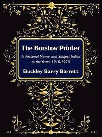 bokomslag The Barstow Printer