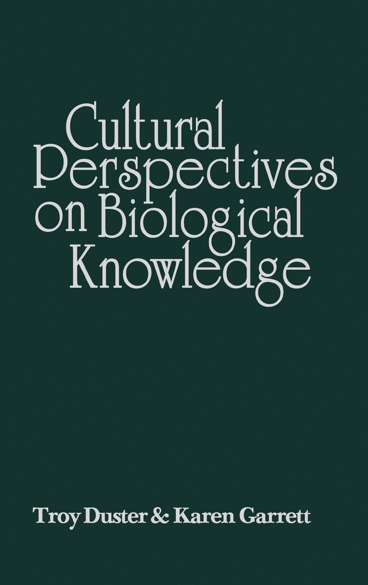 Cultural Perspectives on Biological Knowledge 1