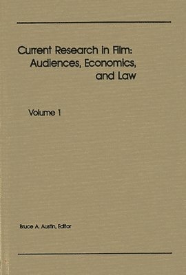 bokomslag Current Research in Film
