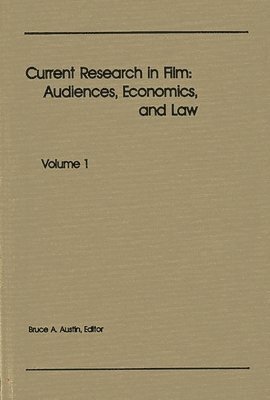 bokomslag Current Research in Film