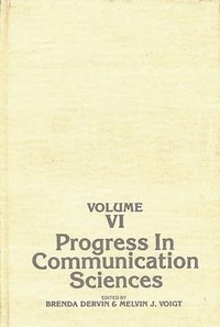 bokomslag Progress in Communication Sciences, Volume 6