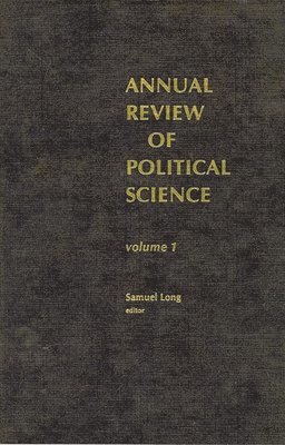 Annual Review of Political Science, Volume 1