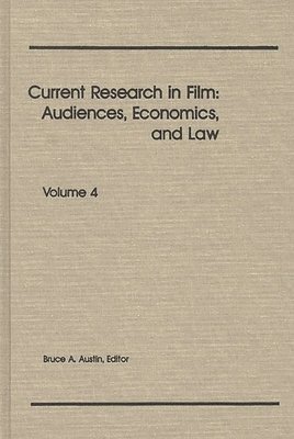 bokomslag Current Research in Film