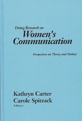 bokomslag Doing Research on Women's Communication