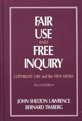 bokomslag Fair Use and Free Inquiry