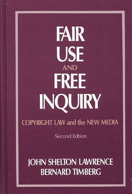 Fair Use and Free Inquiry 1