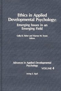 bokomslag Ethics in Applied Developmental Psychology