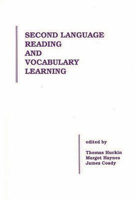 bokomslag Second Language Reading and Vocabulary Learning