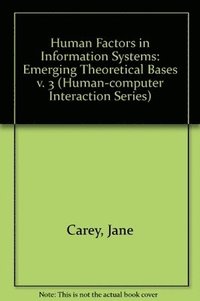 bokomslag Human Factors in Information Systems
