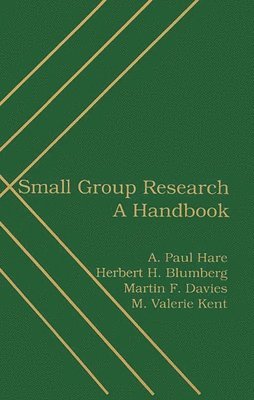 bokomslag Small Group Research