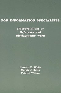 bokomslag For Information Specialists