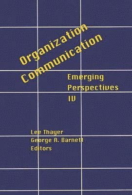 George Barnett, Lee Thayer - Organization-Communication, Inbunden
