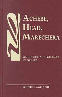 bokomslag Achebe, Head, Marechera