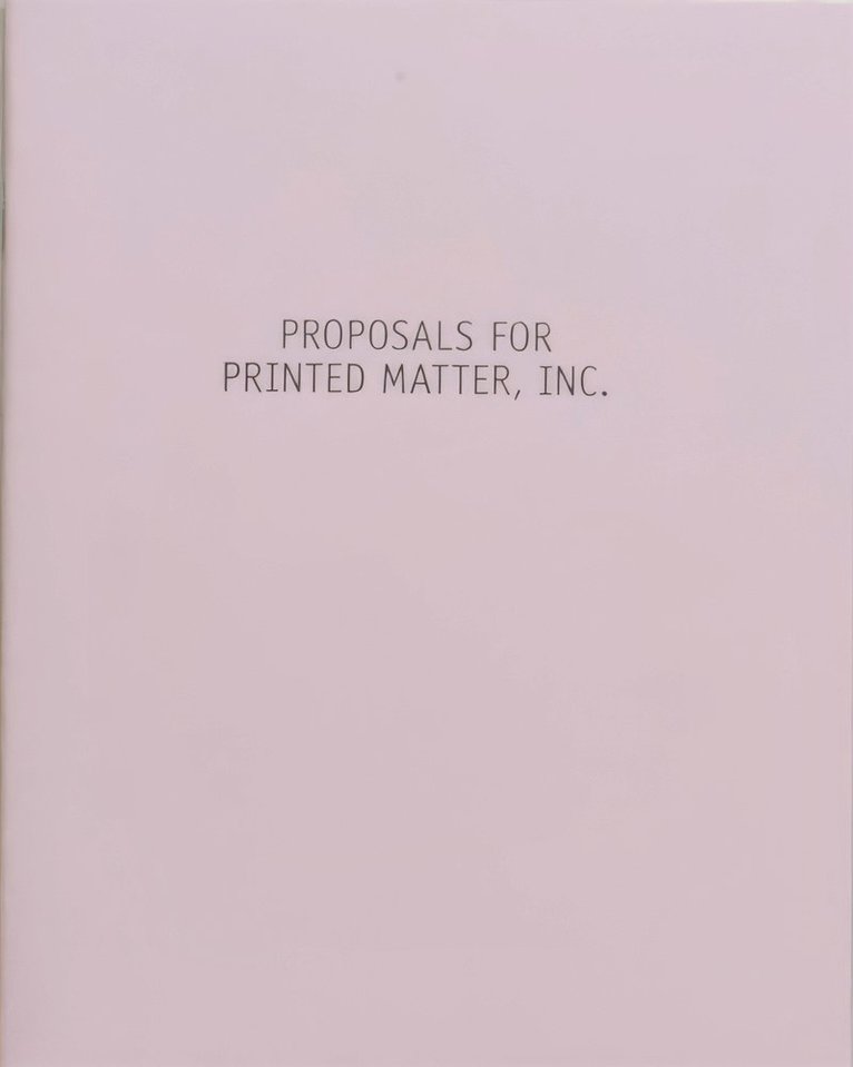 Liverside - Proposals for Printed Matter, Häftad