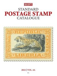 bokomslag 2022 Scott Stamp Postage Catalogue Volume 4: Cover Countries J-M: Scott Stamp Postage Catalogue Volume 4: Countries J-M