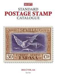 bokomslag 2022 Scott Stamp Postage Catalogue Volume 6: Cover Countries San-Z: Scott Stamp Postage Catalogue Volume 6: Countries San-Z
