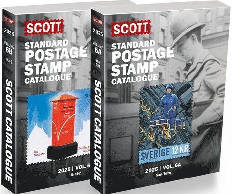 2025 Scott Stamp Postage Catalogue Volume 6: Cover Countries San-Z (2 Copy Set): Scott Stamp Postage Catalogue Volume 6: Countries San-Z 1