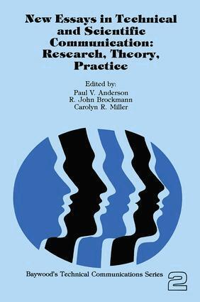 Paul Anderson, John Brockman, Carolyn Miller - New Essays in Technical and Scientific Communication, Häftad