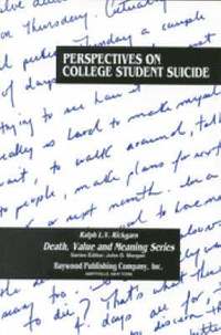 bokomslag Perspectives on College Student Suicide