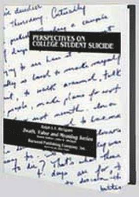 bokomslag Perspectives on College Student Suicide