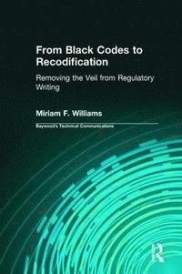 bokomslag From Black Codes to Recodification