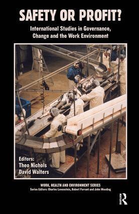 Theo Nichols, David Walters - Safety or Profit?, Inbunden