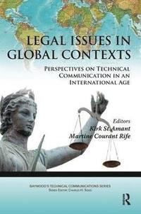bokomslag Legal Issues in Global Contexts