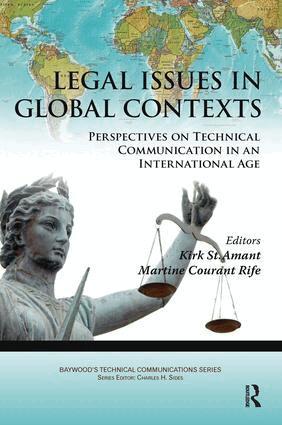 Kirk St. Amant, Martine Rife - Legal Issues in Global Contexts, Inbunden