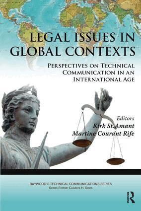 Kirk St. Amant, Martine Rife - Legal Issues in Global Contexts, Häftad