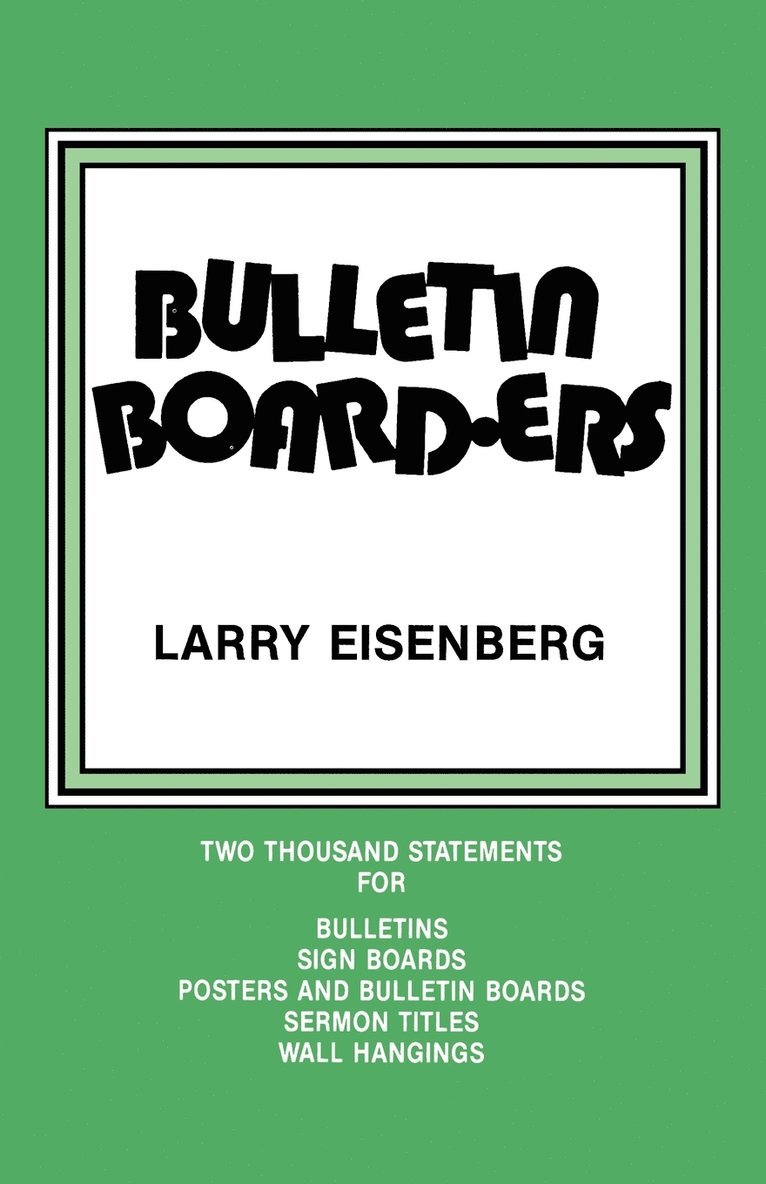 Bulletin Boarders 1