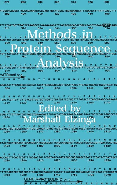 bokomslag Methods in Protein Sequence Analysis