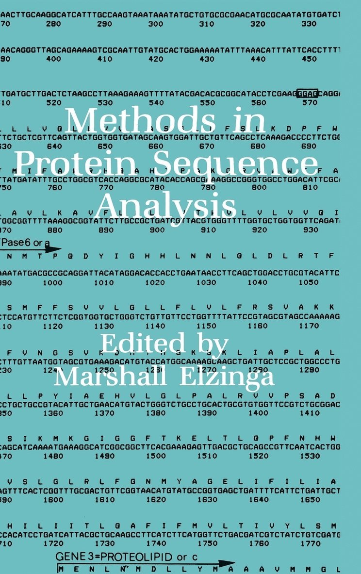 Methods in Protein Sequence Analysis 1